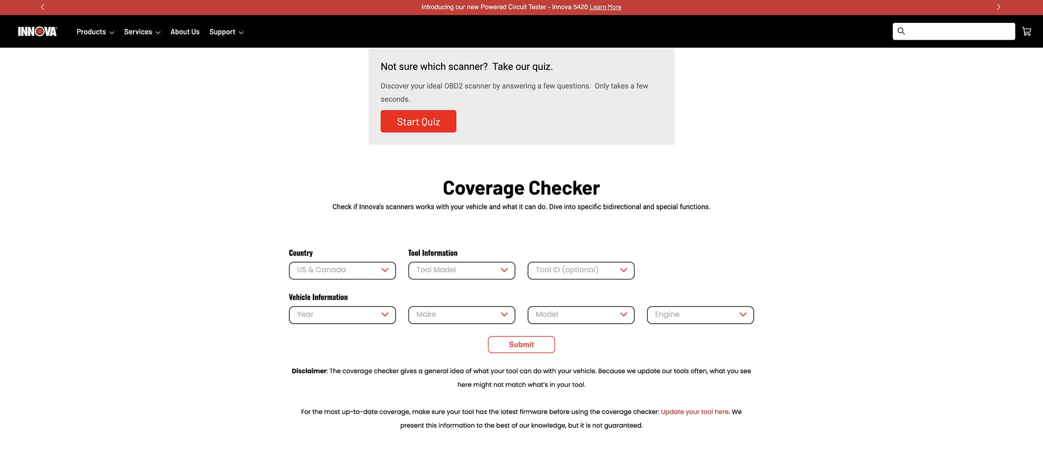 Old Coverage Checker
